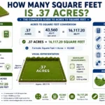 How Many Square Feet Is .37 Acres Complete Guide