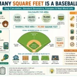 How Many Square Feet Is a Baseball Field