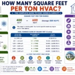 How Many Square Feet Per Ton HVAC Complete Guide