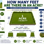 how many feet are there in an acre