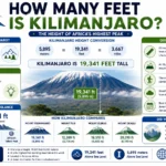 how many feet is kilimanjaro