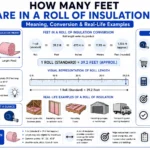 how many feet are in a roll of insulation
