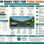 how many feet for turn signal