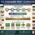 how many square feet are in 1 acre