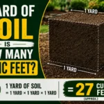 1 Yard of Soil Is How Many Cubic Feet