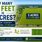 How Many Sq Feet Is 5 Acres
