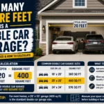 How Many Square Feet Is a Double Car Garage