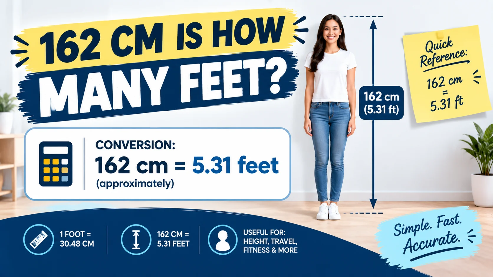 162 cm Is How Many Feet