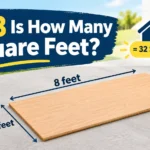 4x8 Is How Many Square Feet