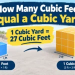 How Many Cubic Feet Equal a Cubic Yard