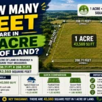 How Many Feet Are in 1 Acre of Land