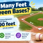 How Many Feet Between Bases
