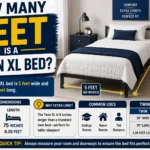 How Many Feet Is a Twin XL Bed