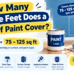 How Many Square Feet Does a Pint of Paint Cover