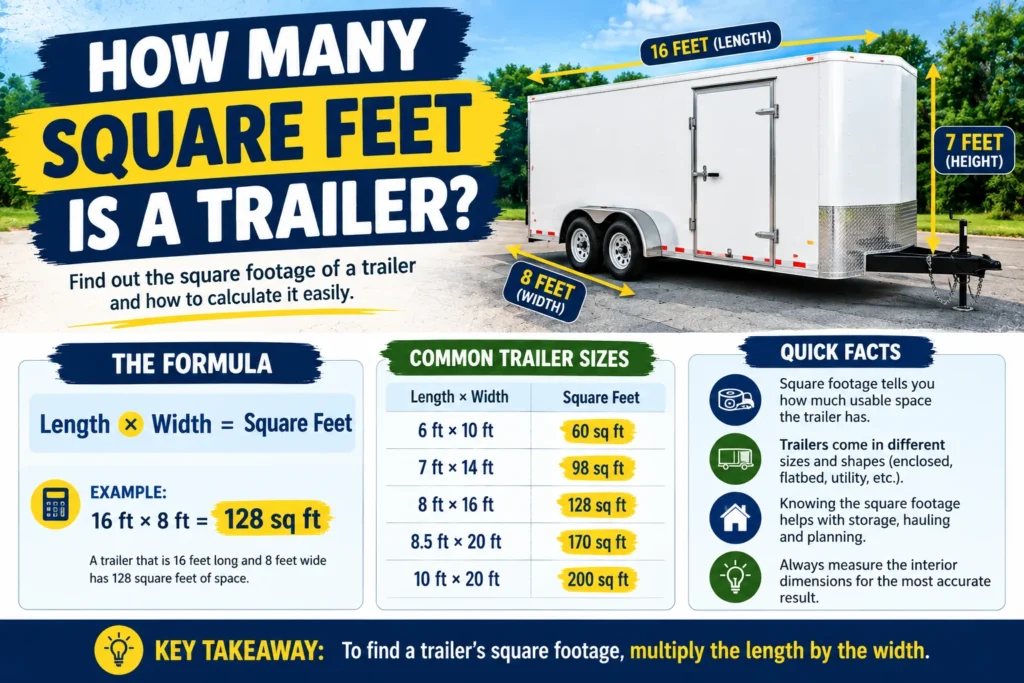How Many Square Feet Is a Trailer