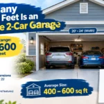 How Many Square Feet Is an Average 2-Car Garage