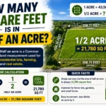 How Many Square Feet Is in Half an Acre