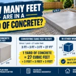 how Many Feet Are in a Yard of Concrete