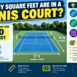 ow Many Square Feet Are in a Tennis Court