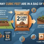 how many cubic feet are in a bag of mulch