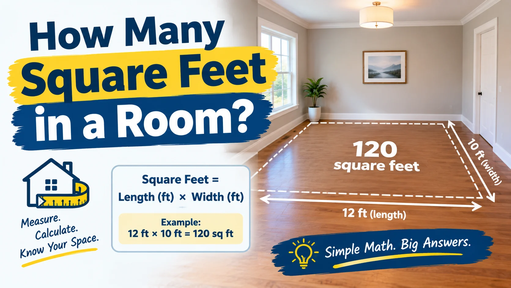 How Many Square Feet in a Room